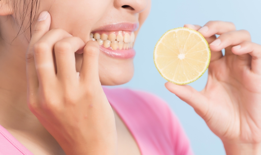 top acidic foods & drinks harming your teeth